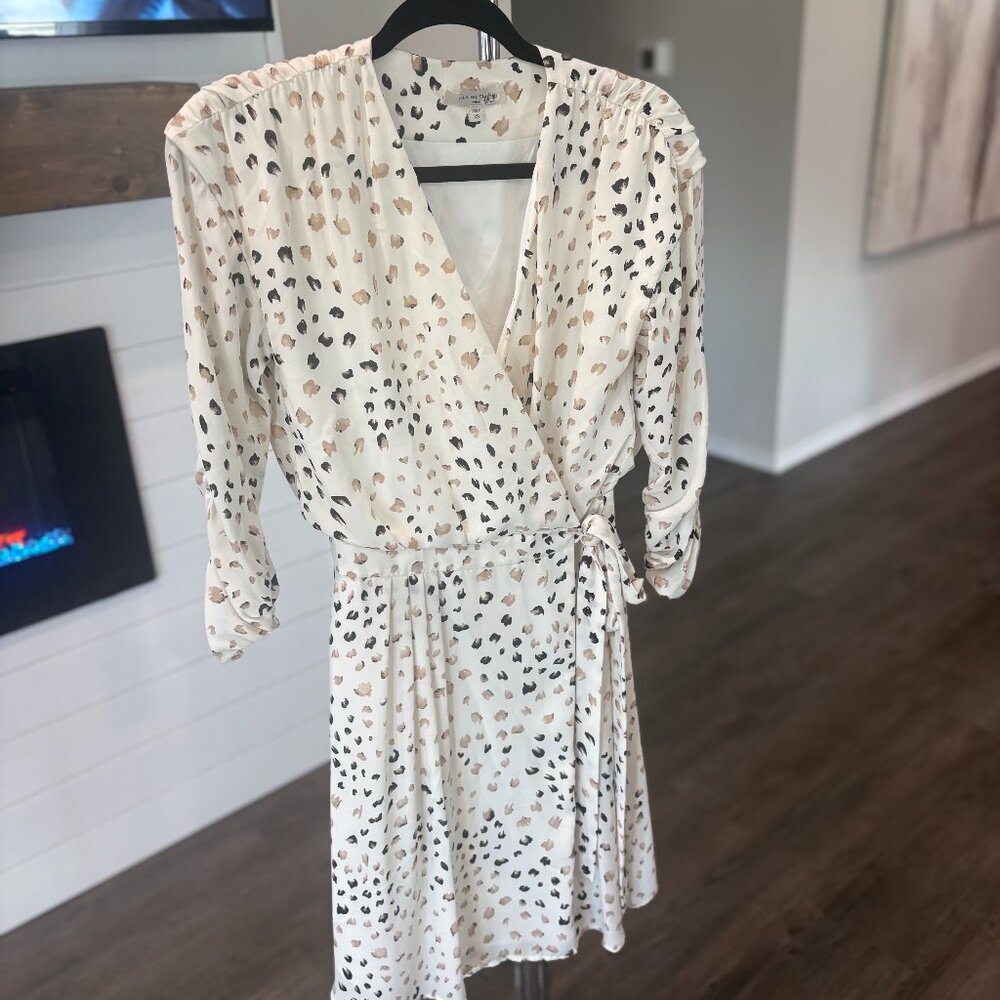 Habitual Arabella Printed Wrap Dress XS
